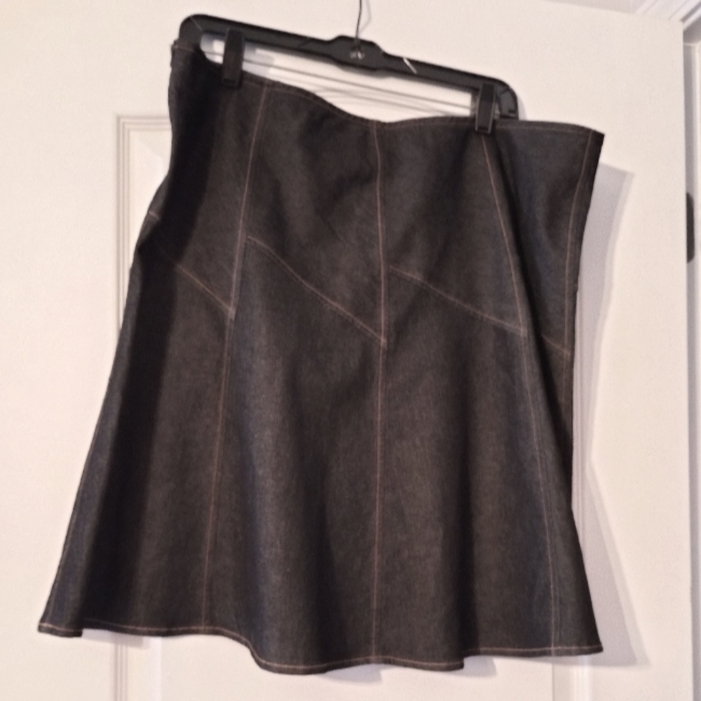 Midi Skirt with matching eye hook bustier